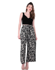 Pantalón Mujer Moda Recto Negro Stfashion 79305208