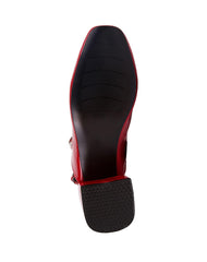 Zapatilla Mujer Formal Tacon Rojo Madison 05904107