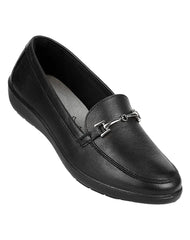 Zapato Mujer Confort Negro Piel Flexi 02503802