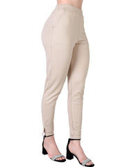 Mallones Mujer Casual Beige Stfashion 72605400