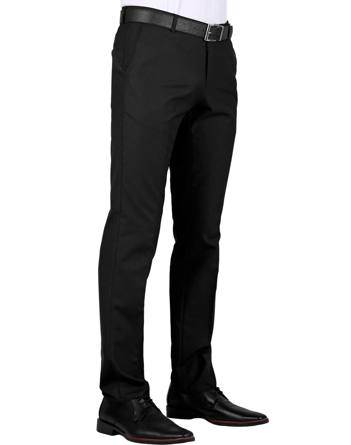 Ajustado Pantalon De Vestir Hombre Pantalones Tobilleros Hombre