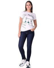 Jeans Mujer Basico Skinny Azul Stfashion 63105021