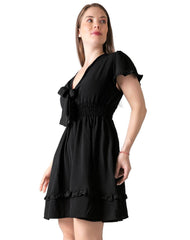 Vestido Mujer Casual Negro Stfashion 52405000