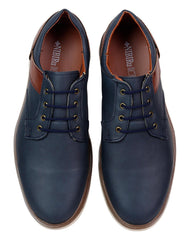 Zapato Hombre Oxford Casual Oxford Azul Nibiru 21703300
