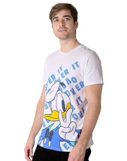Playera Hombre Moda Camiseta Blanco Disney 56505017