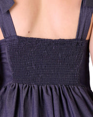 Vestido Mujer Casual Azul Stfashion 57305429