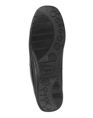 Zapato Mujer Confort Piso Negro Piel Calzado Amparo 05304000