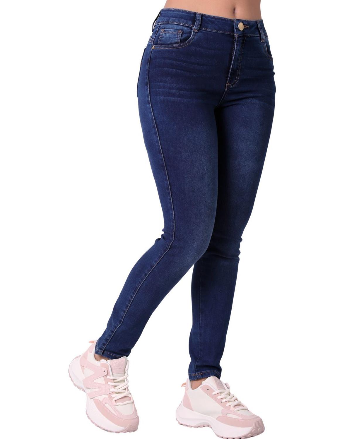 Pantalon Jean Azul Marino Skinny Jeans Pantalon Azul Marino