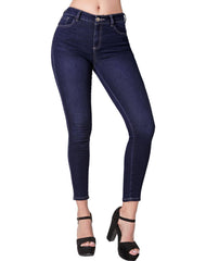 Jeans Mujer Moda Skinny Azul Fergino 52904617