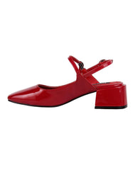 Zapatilla Mujer Formal Tacon Rojo Madison 05904107