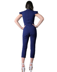 Jumpsuit Mujer Casual Azul Stfashion 79304610