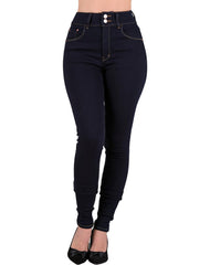 Jeans Mujer Básico Skinny Azul Oggi 59104029