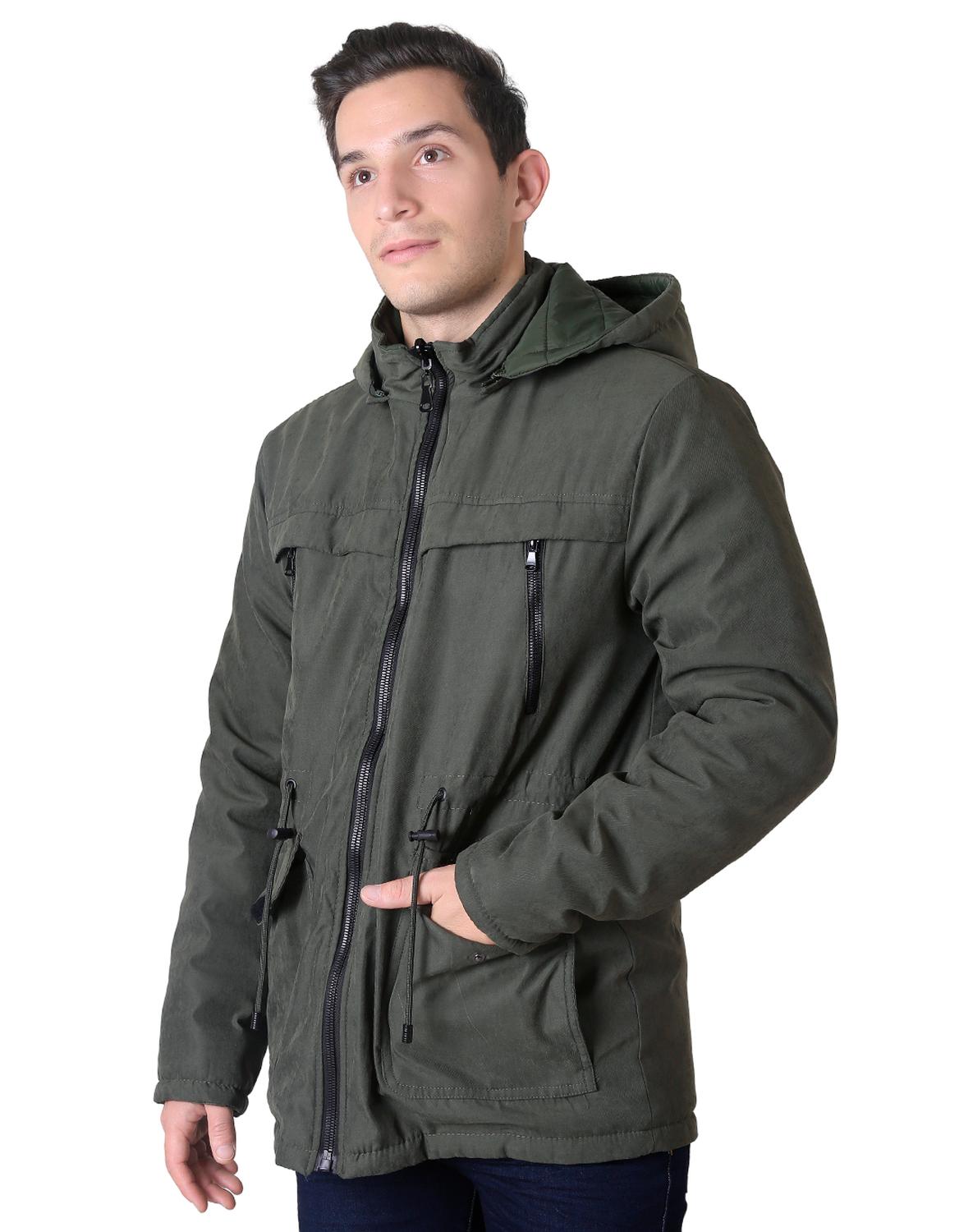 Abrigo Reversible Hombre Verde American Fly 51404817