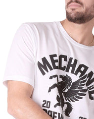 Playera Hombre Moda Camiseta Blanco Stfashion 53205034