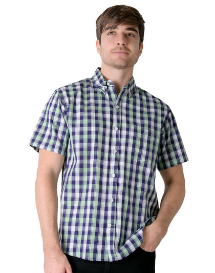 Camisa Hombre Casual Verde Long Beach Polo Club 75105002