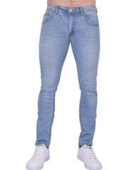 Jeans Hombre Moda Slim Azul American Fly 51405415