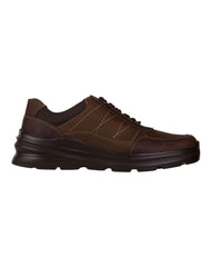 Zapato Hombre Oxford Casual Café Piel Merano Shoes 04004111