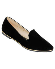 Flat Mujer Negro Ivi Love 09003004