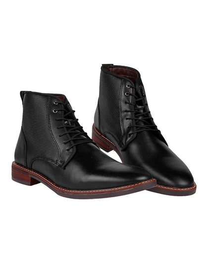 Botin Hombre Vestir Negro Piel Lugo Conti 04704104