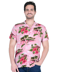 Camisa Hombre Casual Regular Rosa American Fly 51405412