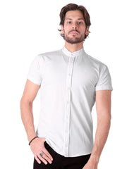 Camisa Hombre Casual Slim Blanco Stfashion 50505028