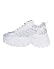 Tenis Mujer Casual Plataforma Blanco Daddy 13304103