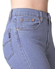 Jeans Mujer Básico Recto Azul Oggi 59103101