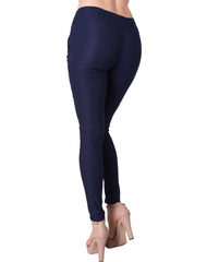 Pantalón Mujer Vestir Slim Azul Barbary 65700435