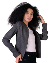 Saco Mujer Formal Blazer Negro Stfashion 64105456