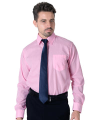 Camisa Hombre Vestir Regular Rosa Lavin 54104603
