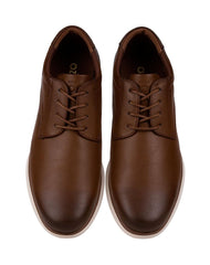 Zapato Hombre Oxford Casual Café Capa De Ozono 06004120