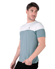 Playera Hombre Moda Camiseta Verde Aditivo 55205010