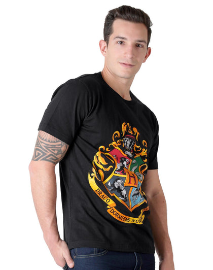 Playera Hombre Moda Camiseta Negro Harry Potter 58204824