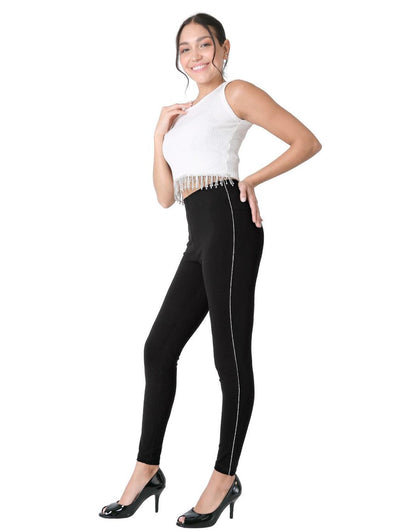 Leggins Mujer Casual Negro Stfashion 54404804