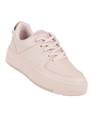 Tenis Mujer Casual Beige Charly 05004301