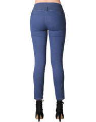 Jeans Mujer Básico Skinny Azul Stfashion 63104212