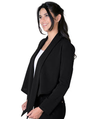 Saco Mujer Casual Cardigan Negro Stfashion 72604223