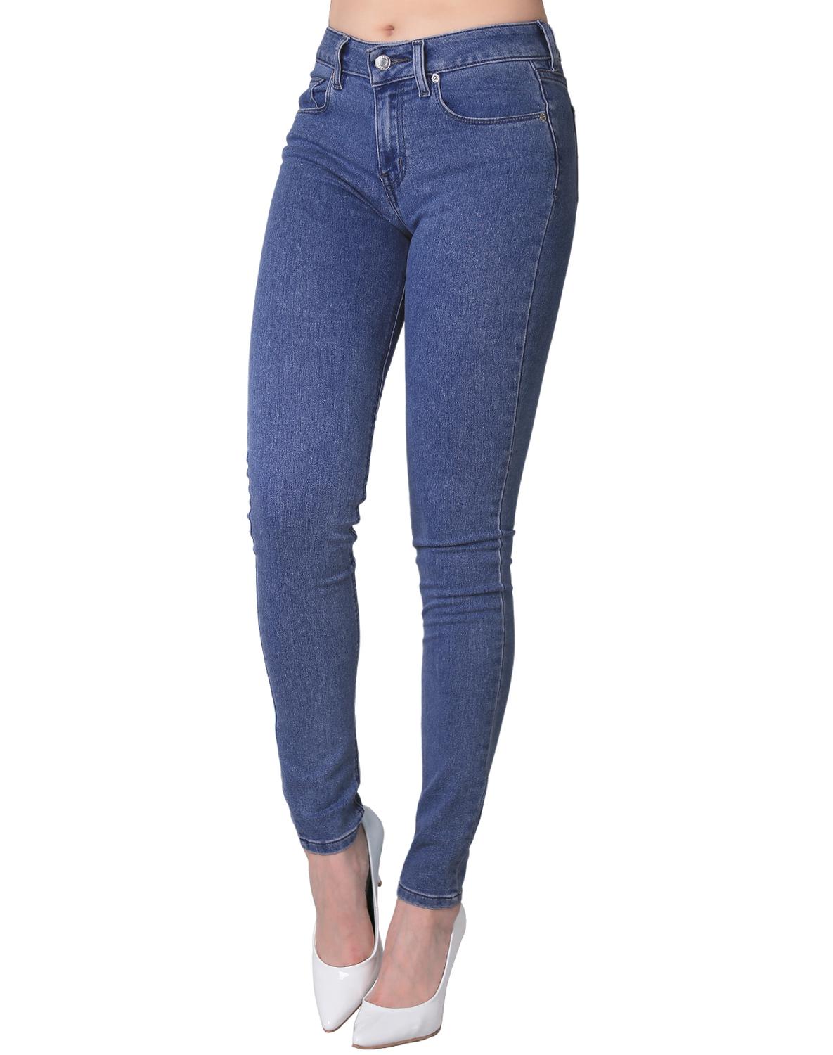 Jeans Básico Mujer Oggi Satin 59101929 Mezclilla Stretch