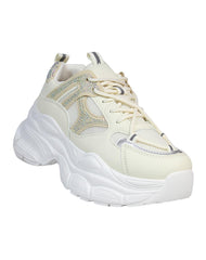 Tenis Mujer Casual Beige Comfort Foam 11404204