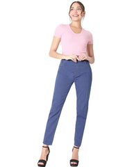 Jeans Mujer Básico Skinny Azul Stfashion 63104804
