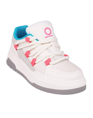 Tenis Mujer Casual Blanco Capa De Ozono 06004112