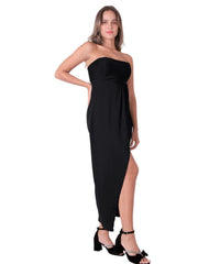 Vestido Mujer Formal Negro Stfashion 64105136