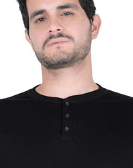 Playera Hombre Básico Negro Stfashion 61705207