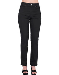 Jeans Mujer Basico Recto Negro Oggi Atraction 59105216