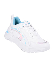 Tenis Mujer Casual Cuña Blanco Stfashion 08704102