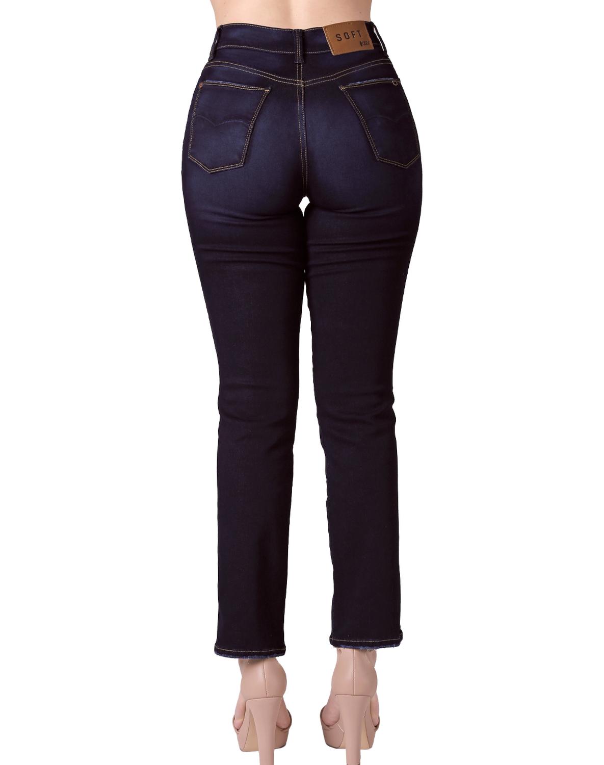 Jeans Basico Recto Mujer Azul Oggi Atraction 59104638