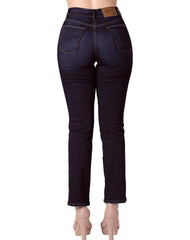 Jeans Mujer Básico Recto Azul Oggi 59104638