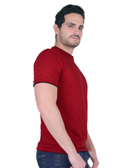 Playera Hombre Basico Camiseta Rojo Stfashion 61705400