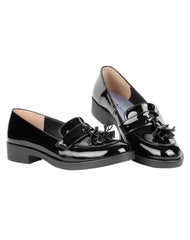 Zapato Mujer Mocasín Casual Tacón Negro Stfashion 20303801