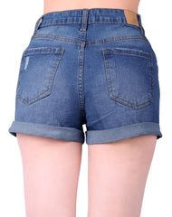 Short Mujer Casual Skinny Azul Marezzi 54405407